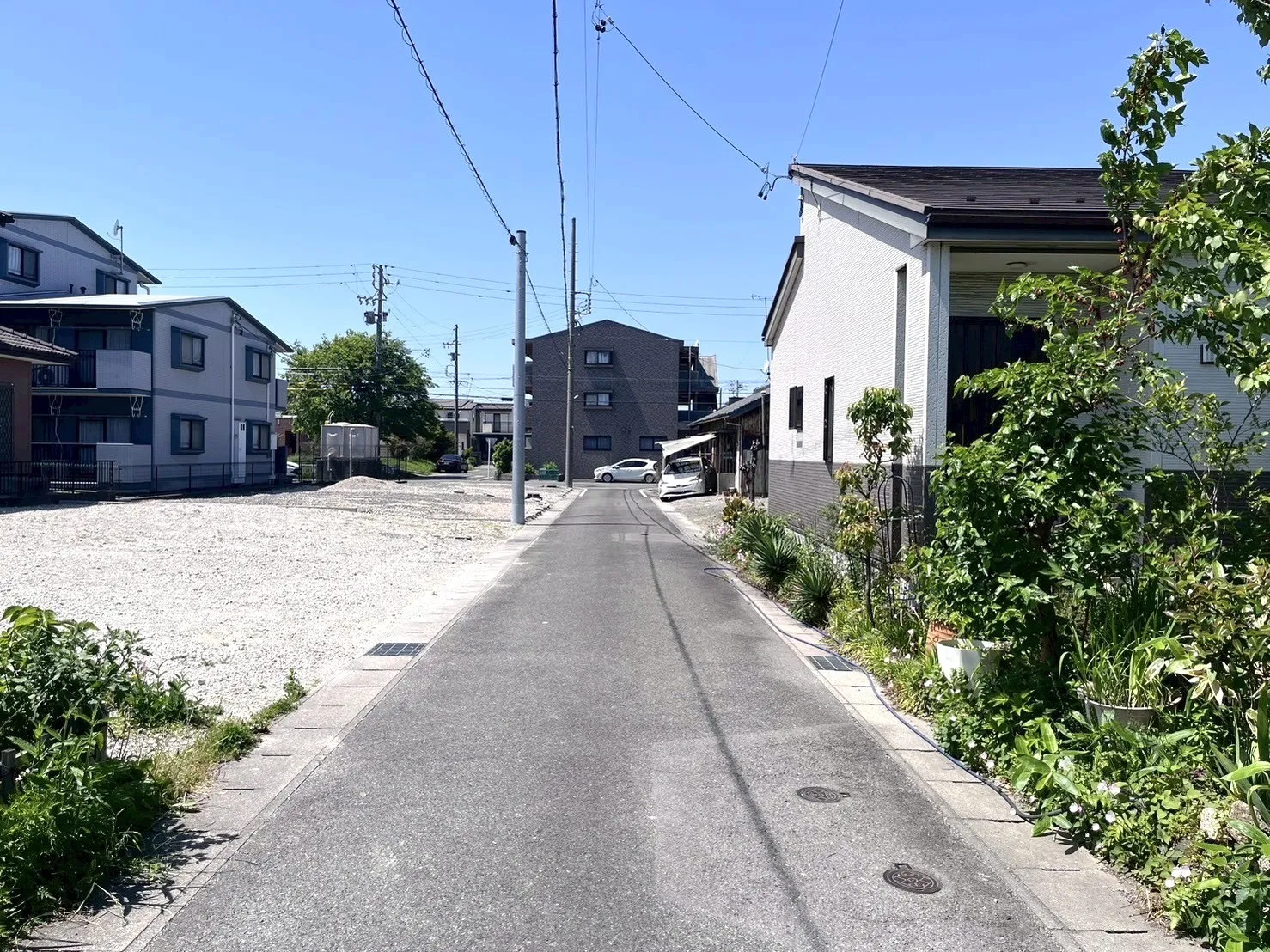 前面道路