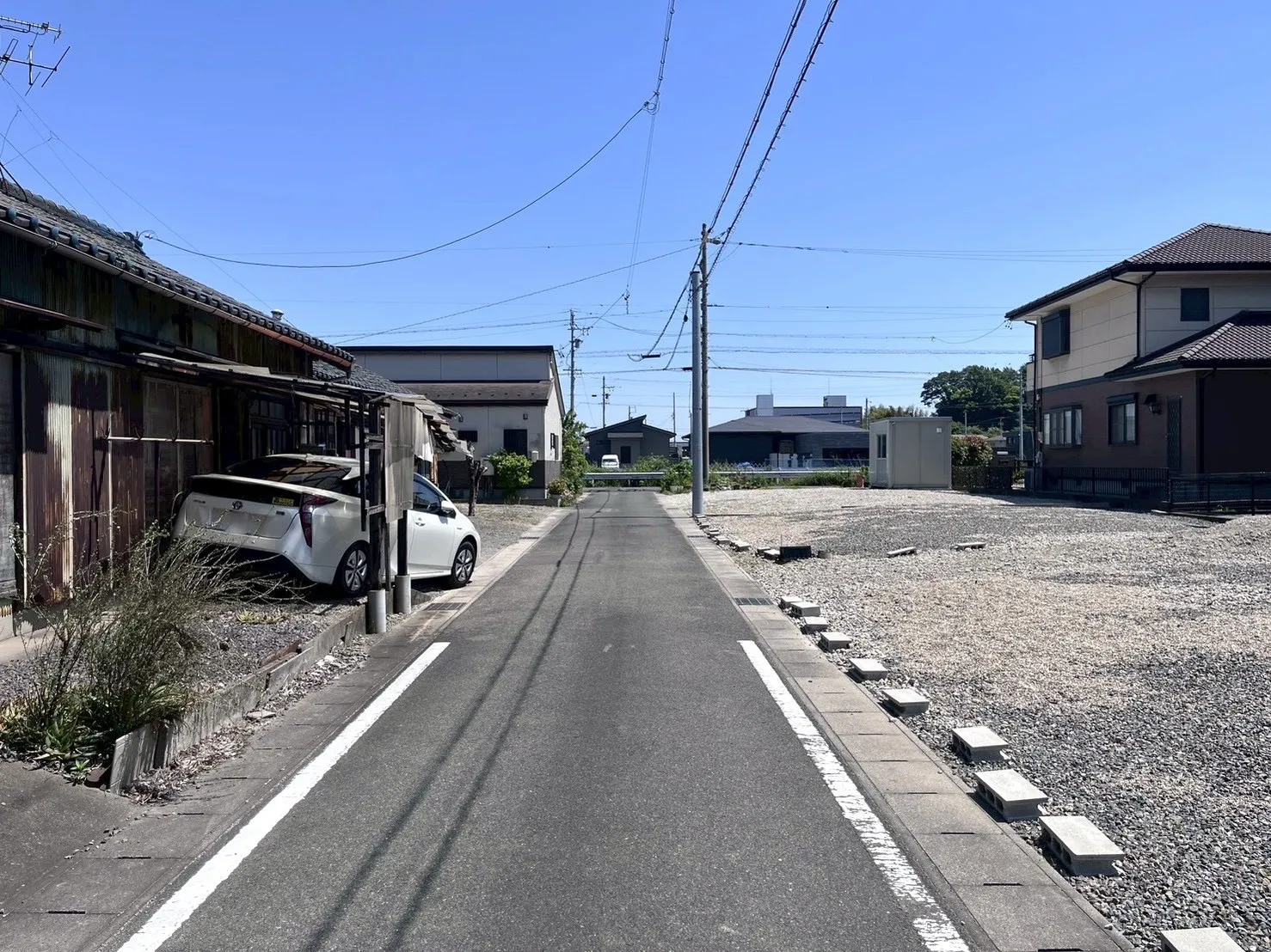 前面道路