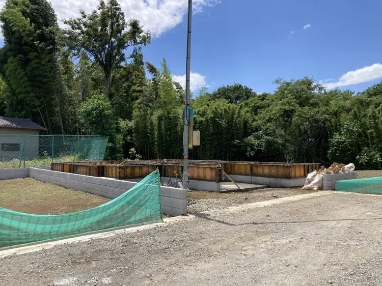 現在は更地の状態です!これからの建築が楽しみになる現地です☆