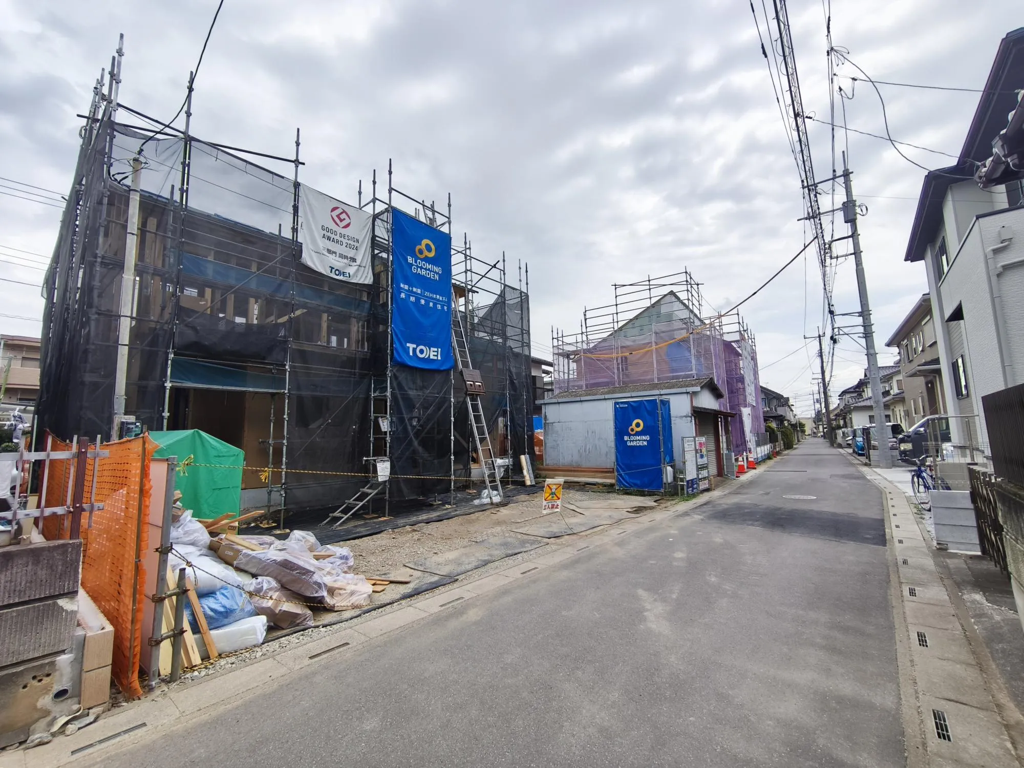 上棟しました!7月撮影