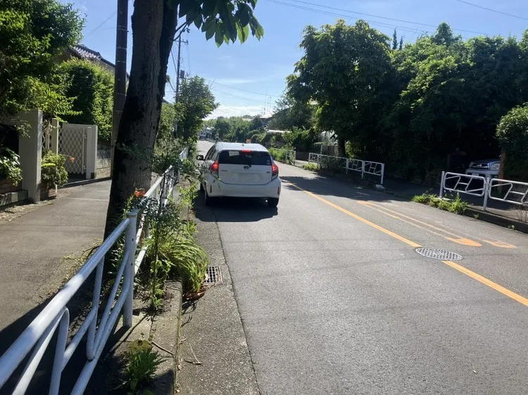 前面道路(2026年7月に撮影)