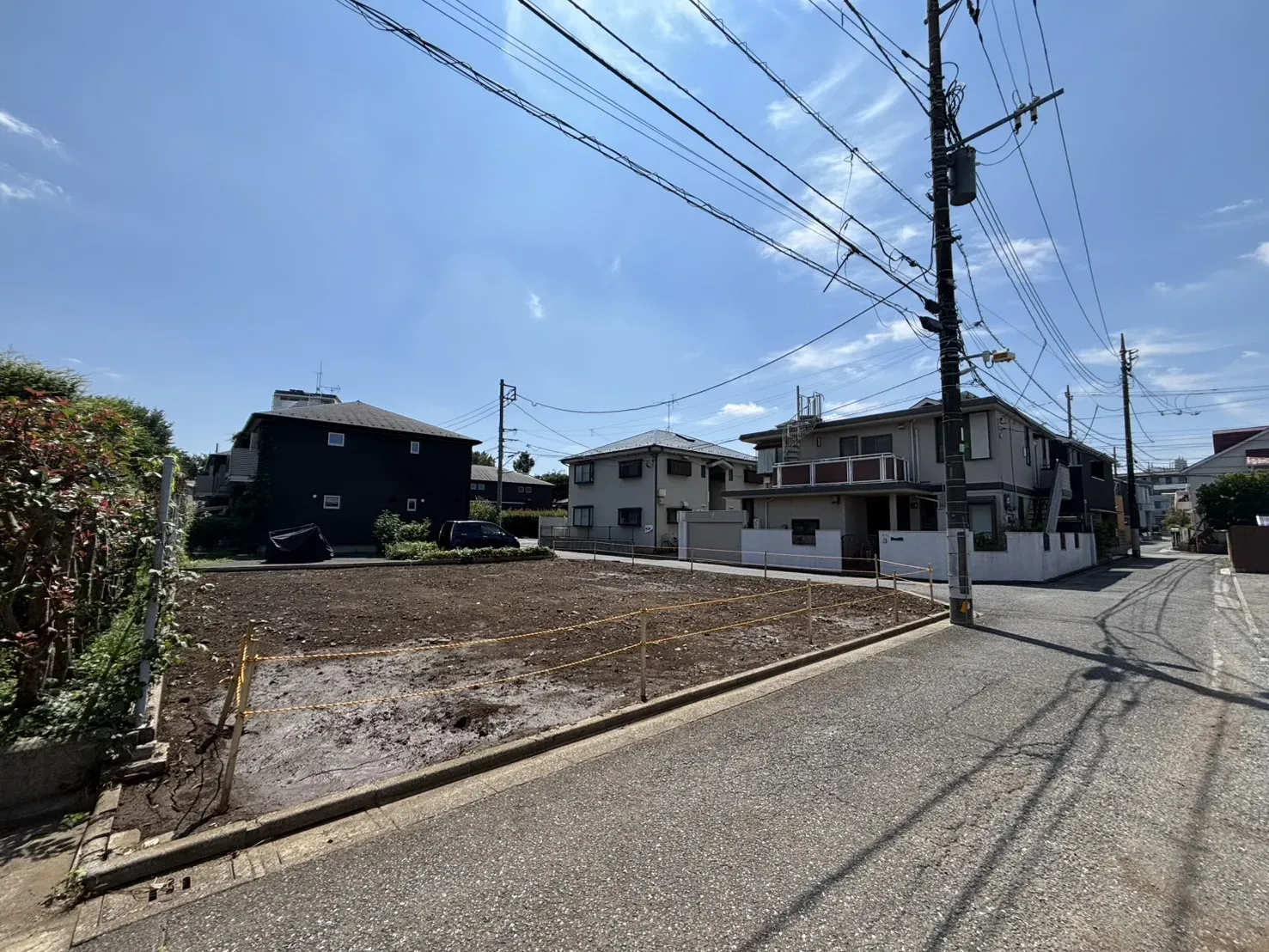 全棟敷地面積100㎡越えの新たな分譲地です。