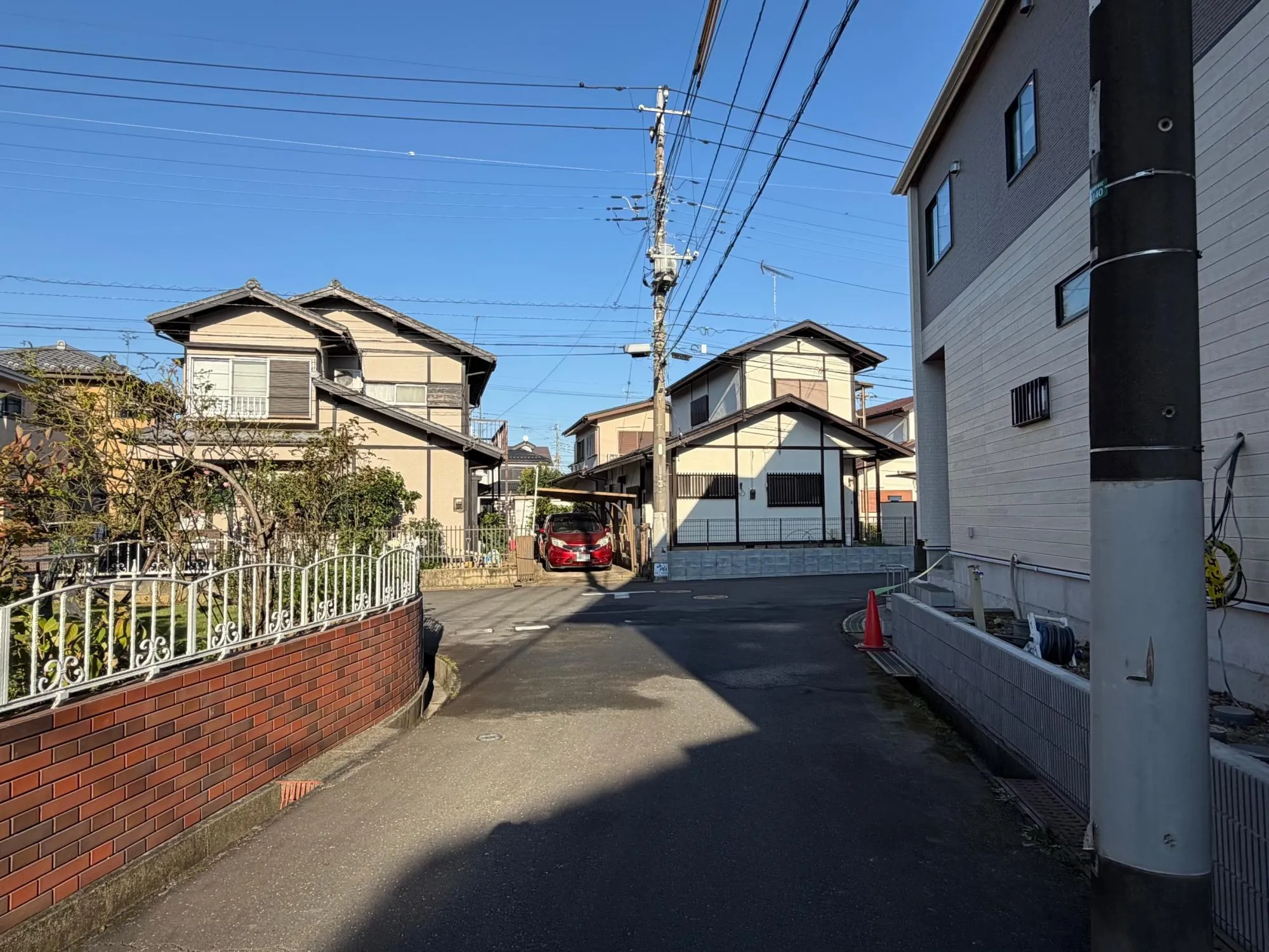 【北側前面道路/約4.5m】