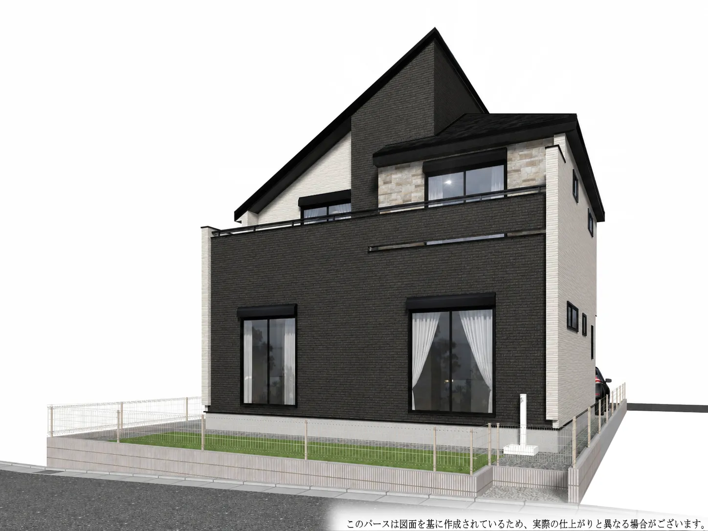 建物完成パース
南向き+南庭付きの新築戸建て
カースペース2台駐車可能!(車種によります)
資料請求だけでもお気軽にお問い合わせください♪