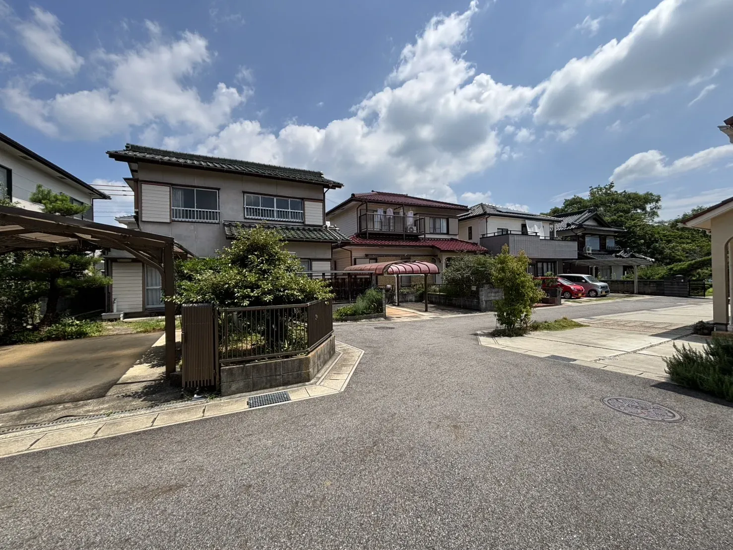 前面道路