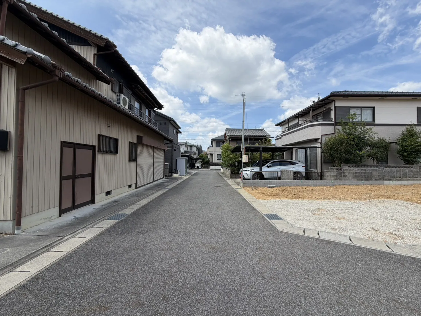前面道路