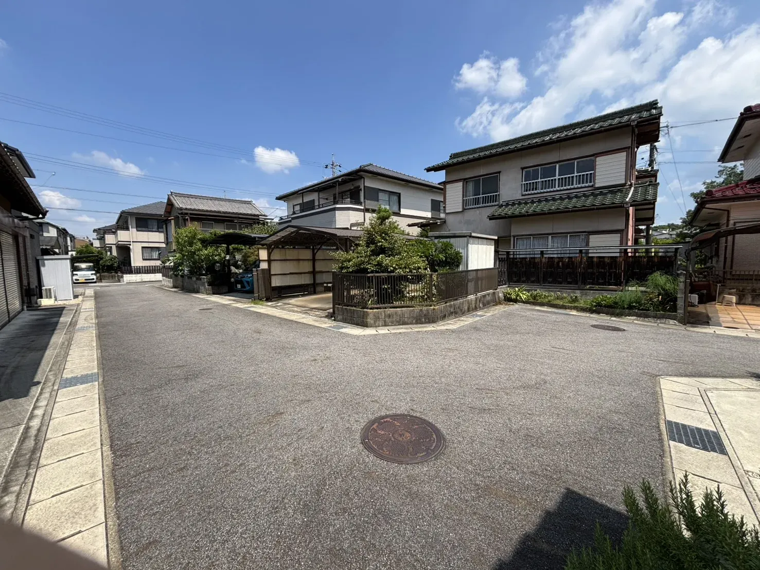 前面道路