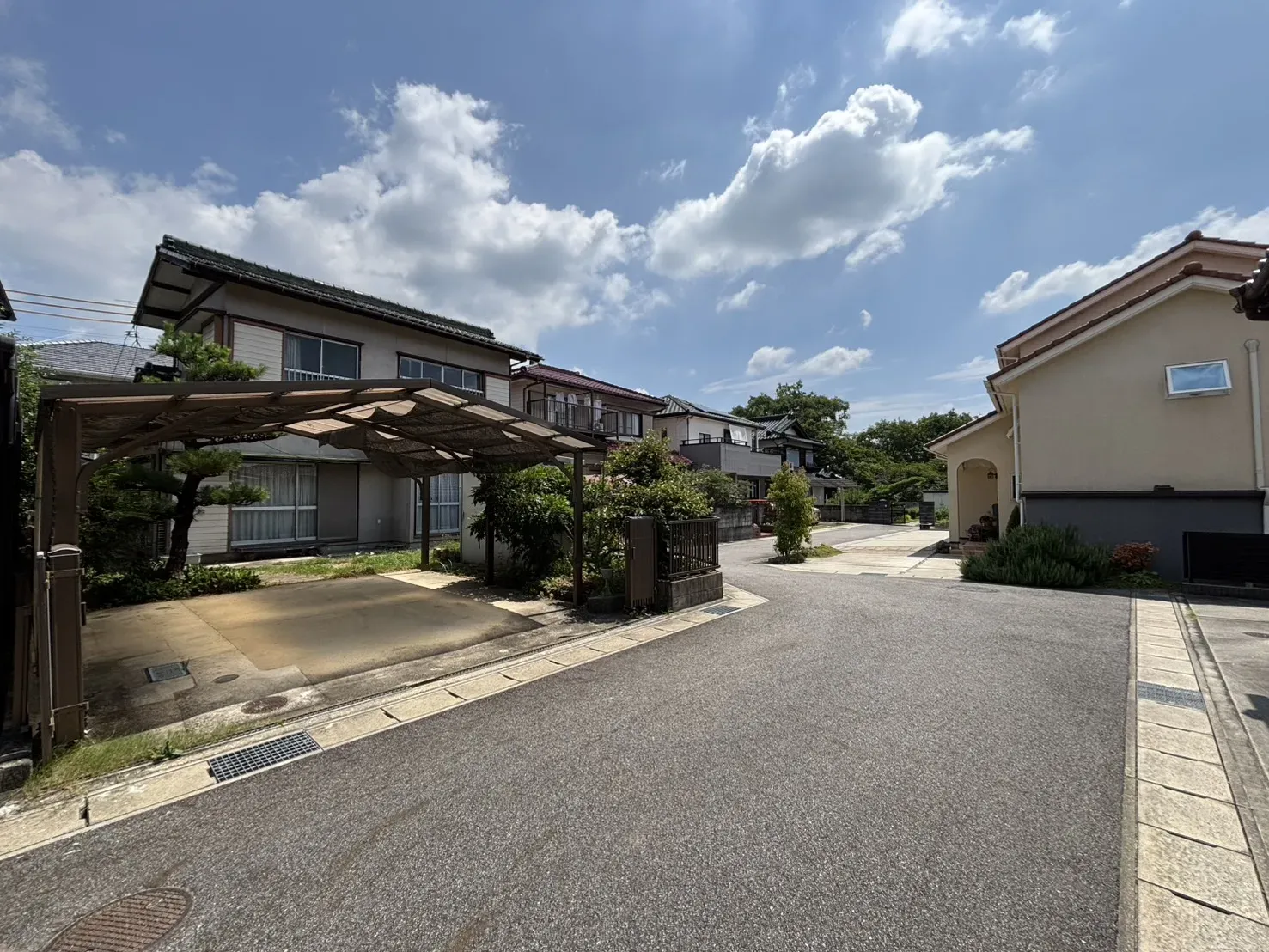 前面道路