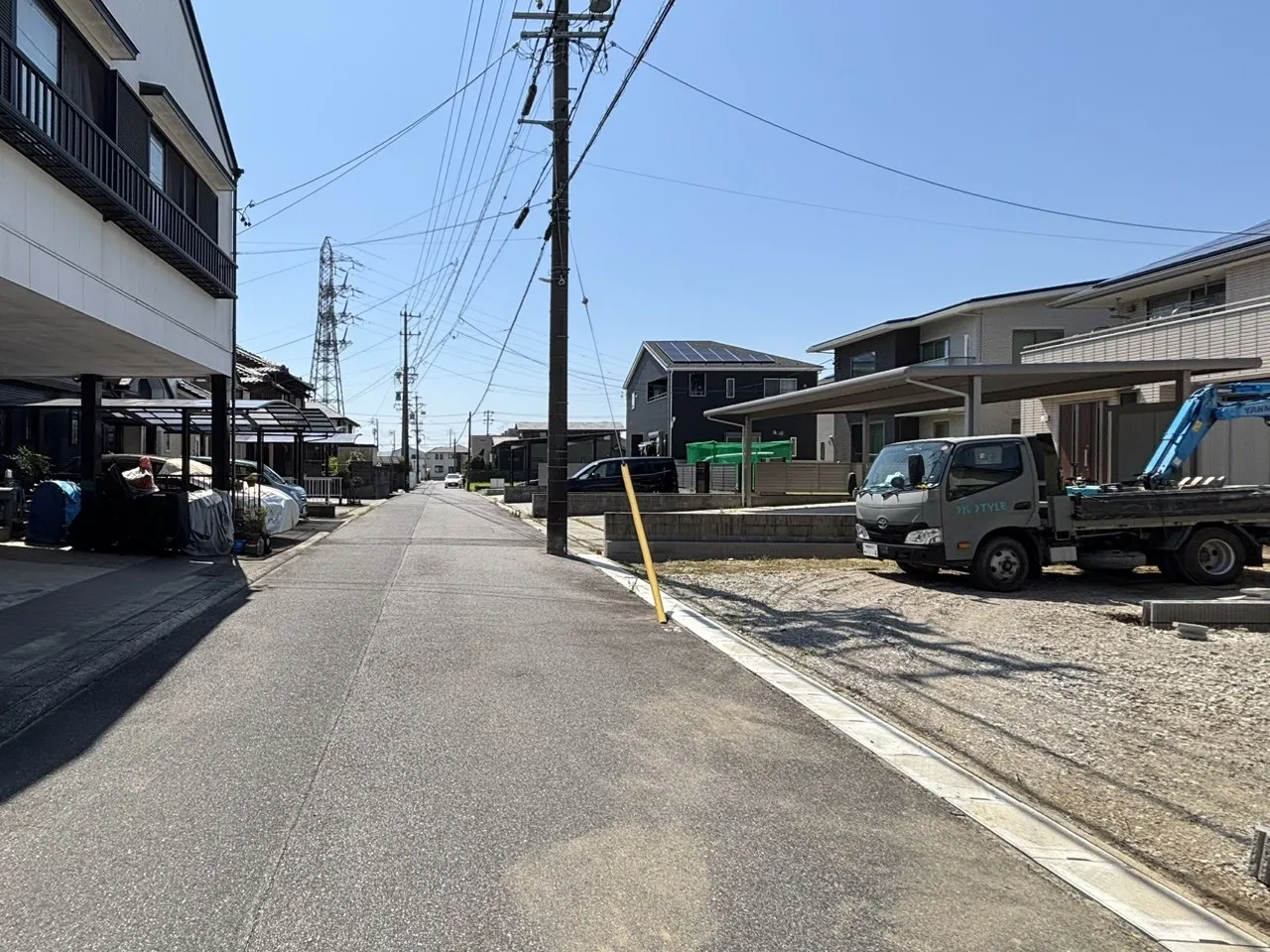 前面道路