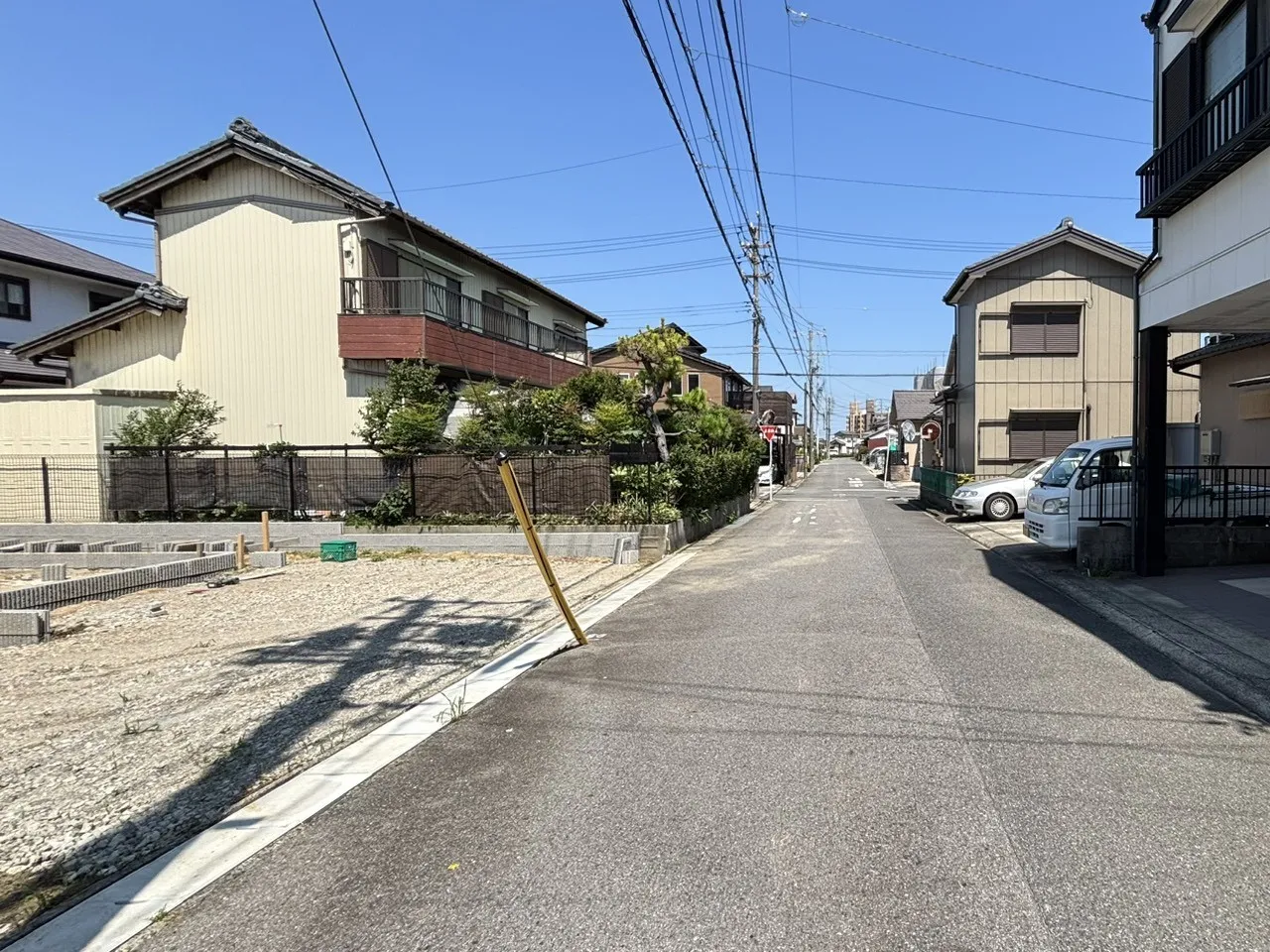 前面道路