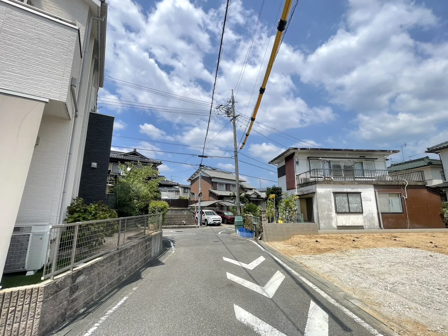 前面道路