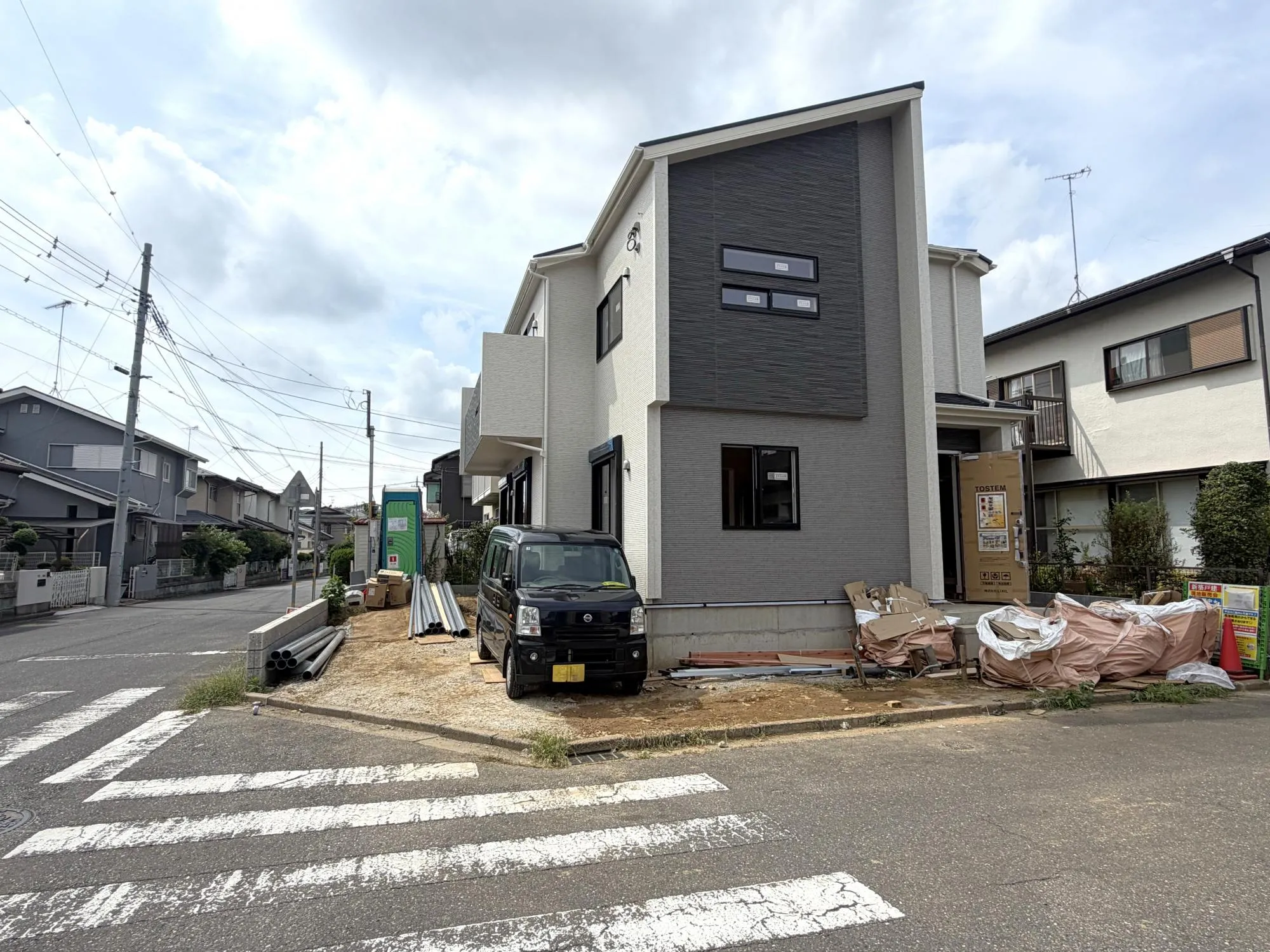 足場外れました