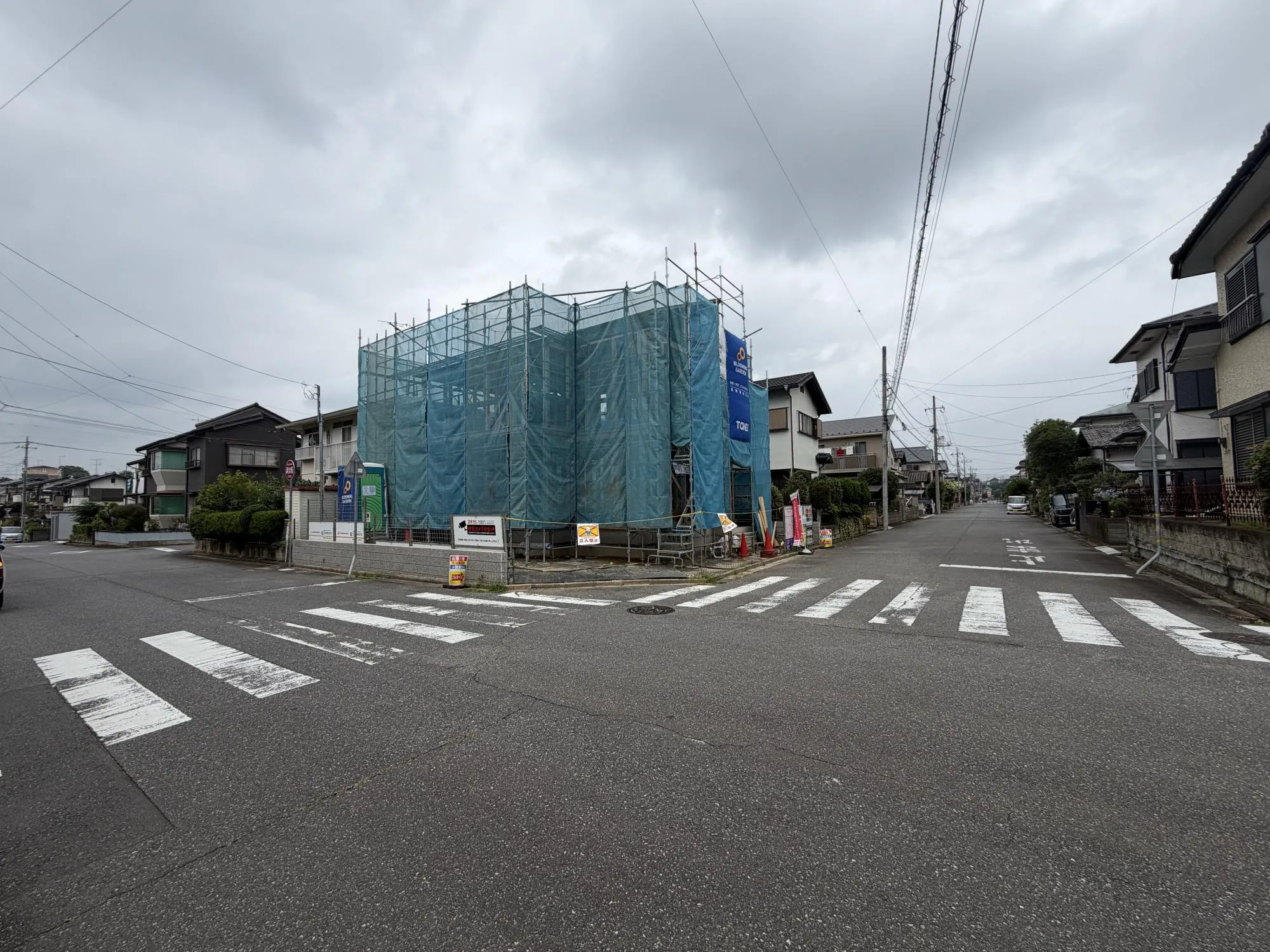 上棟しました