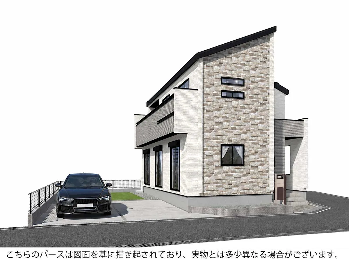 外観完成予想パース