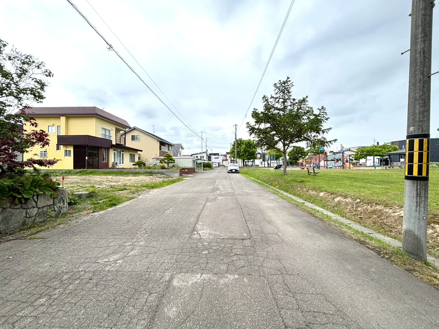 前面道路