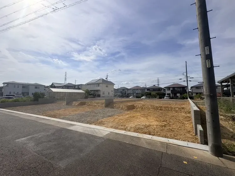 現地土地写真 造成後(2026年8月22日撮影)