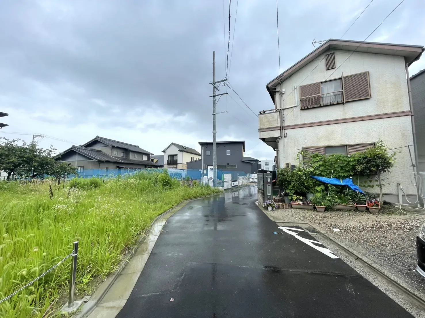 前面道路
