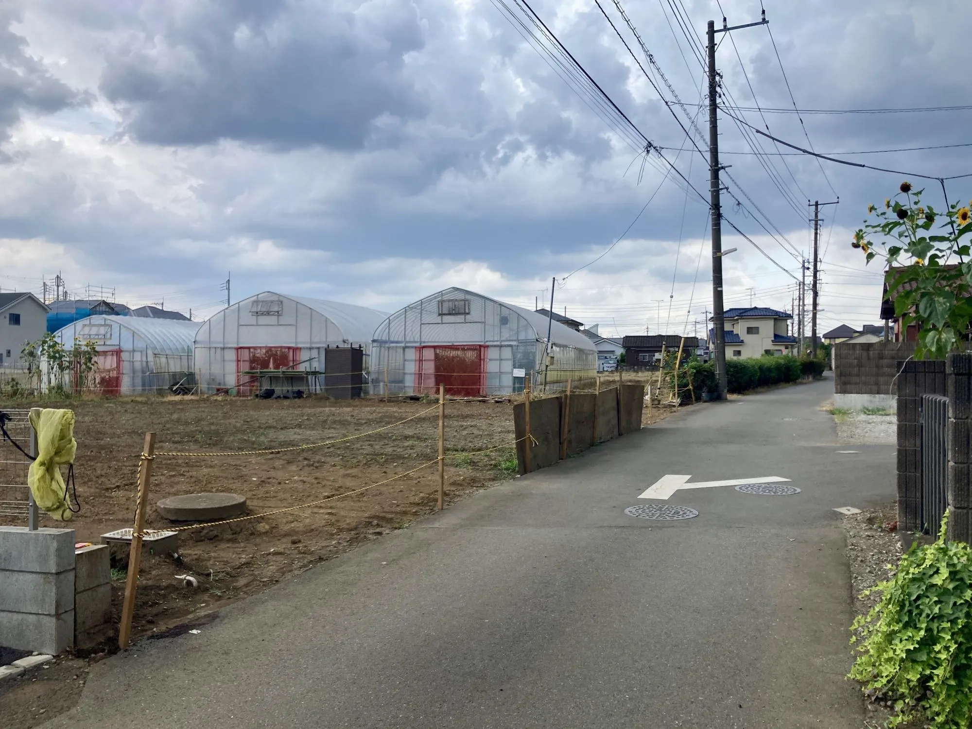 【前面道路含む現地写真】