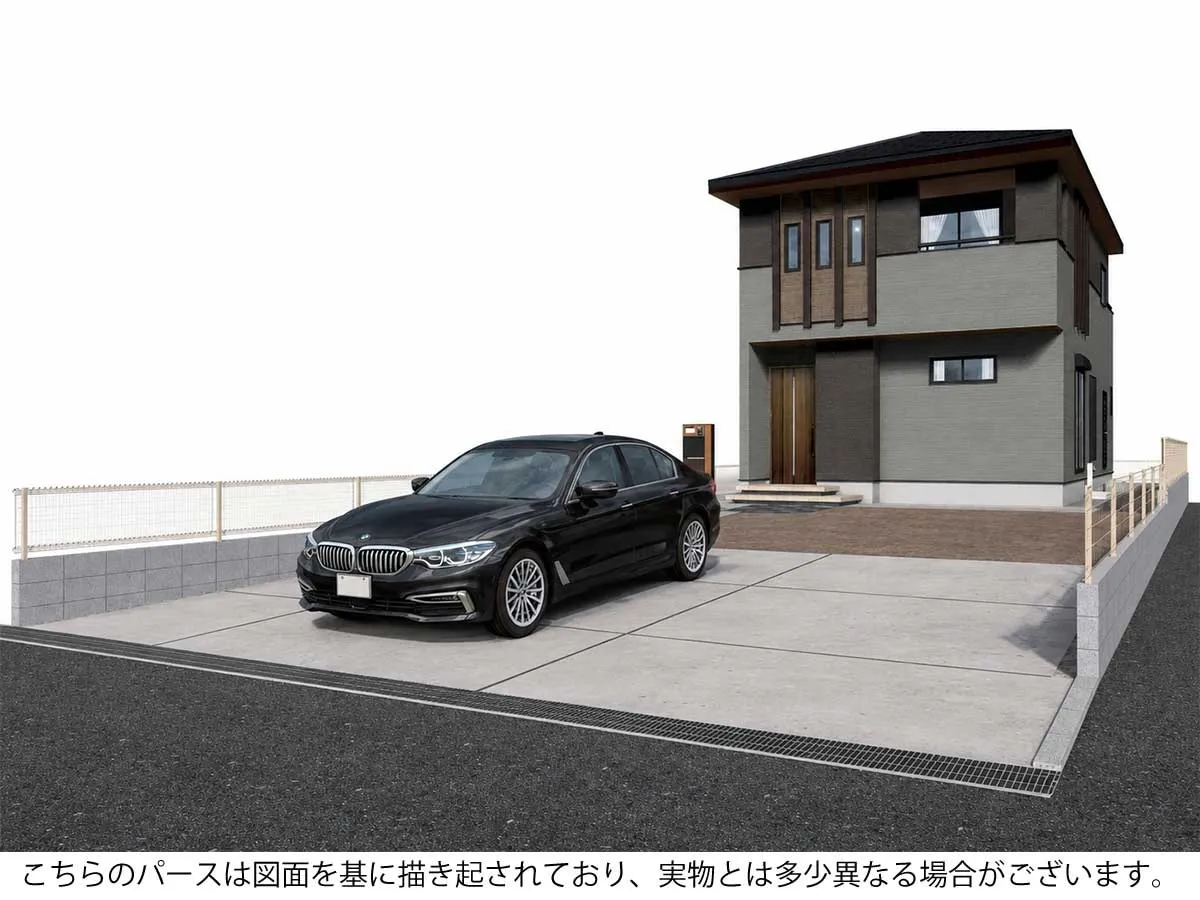 外観完成予想パース