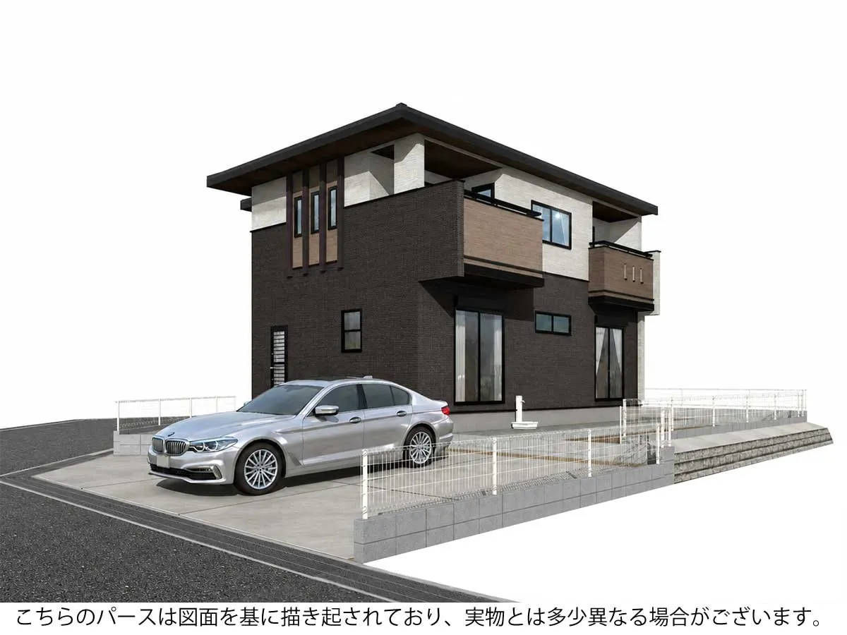 外観完成予想パース