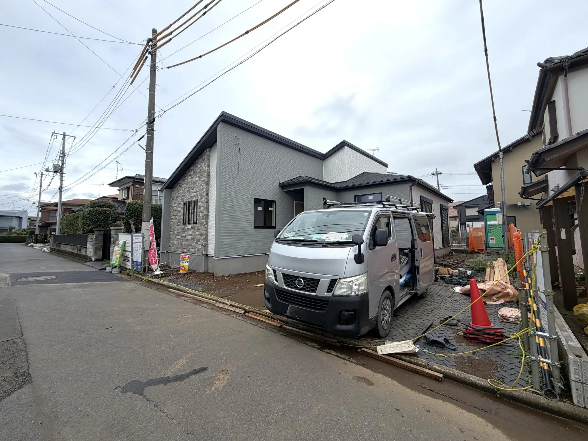 足場外れました