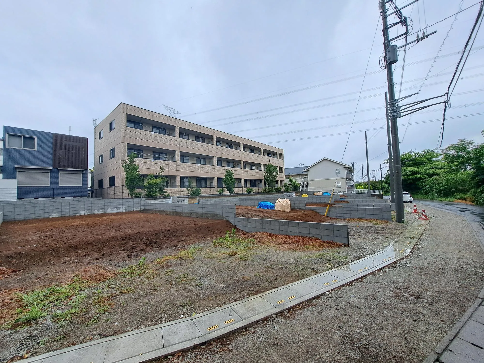 建築前の更地です!これから新しい暮らしが始まる場所になります☆