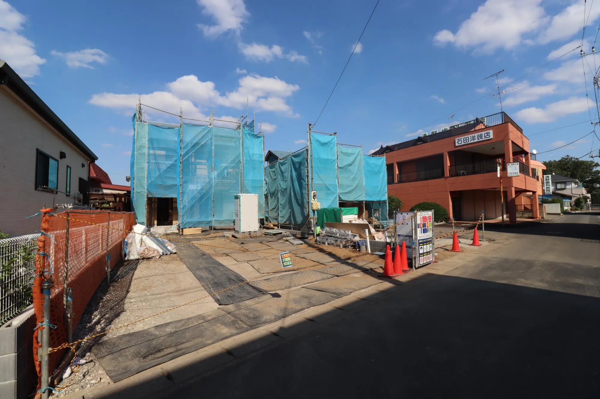 外観(建築工事中)