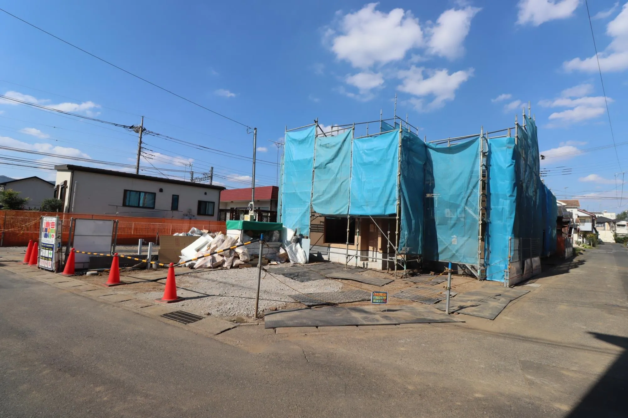 外観(建築工事中)