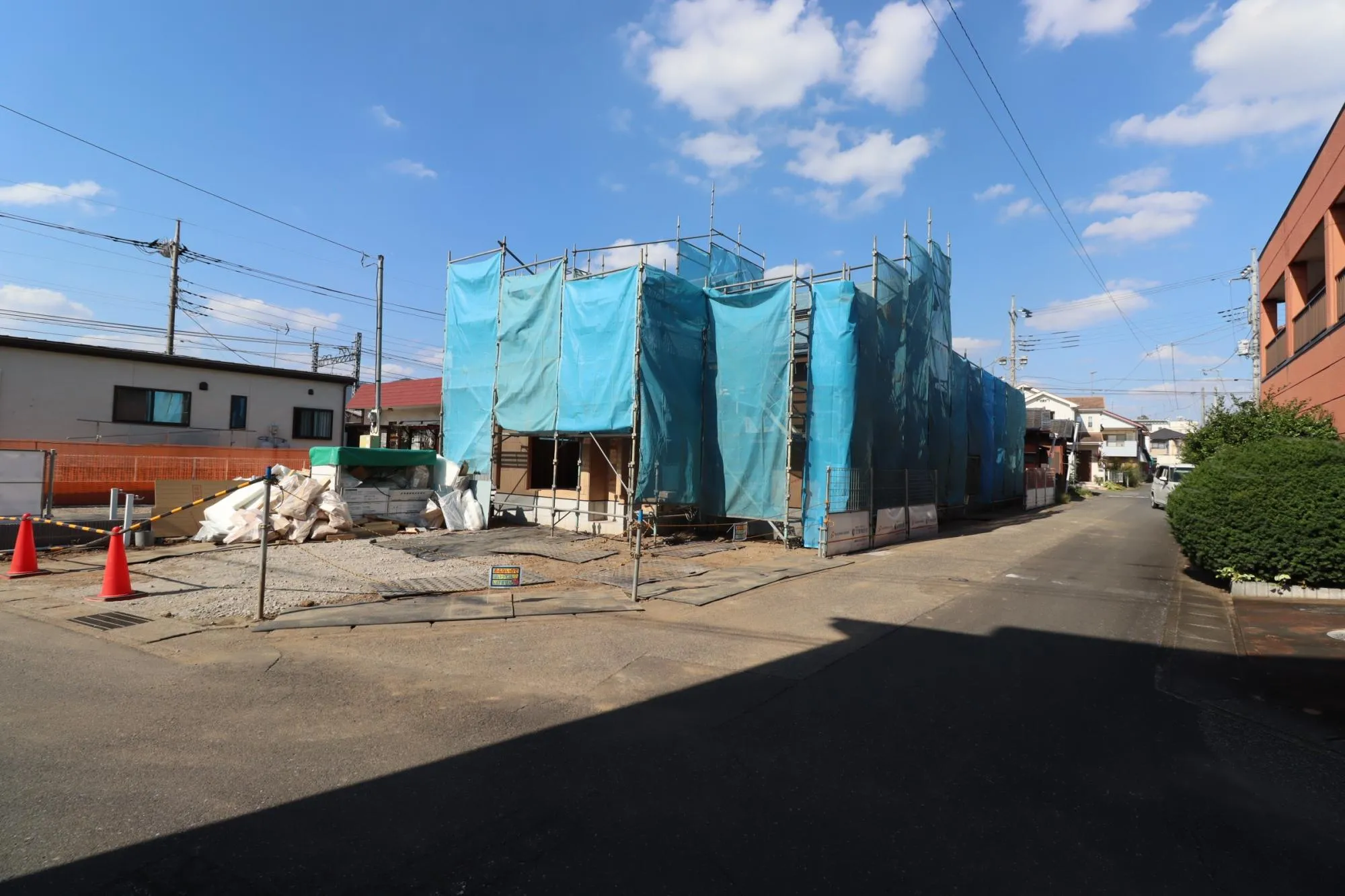 外観(建築工事中)