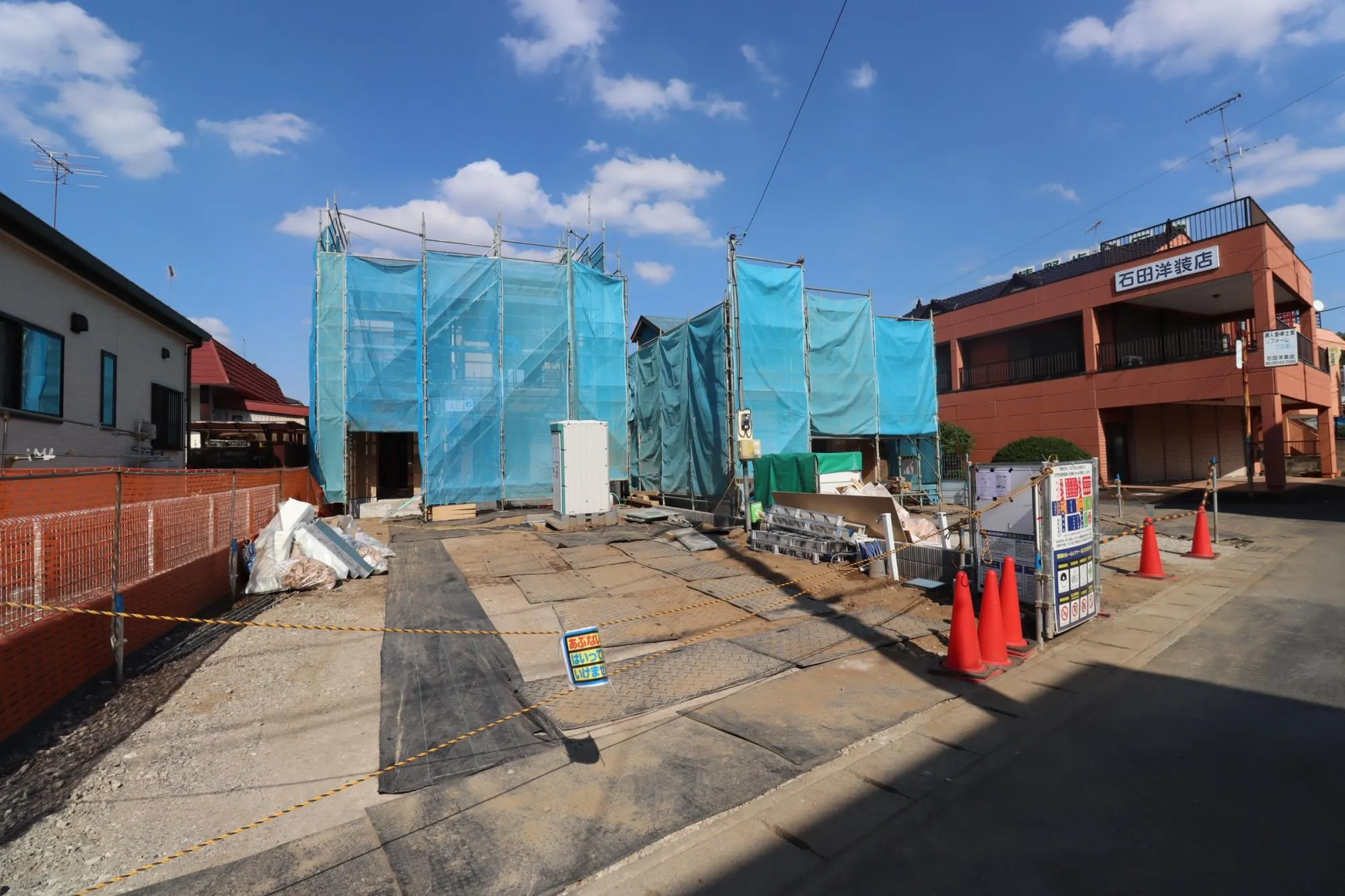 外観(建築工事中)