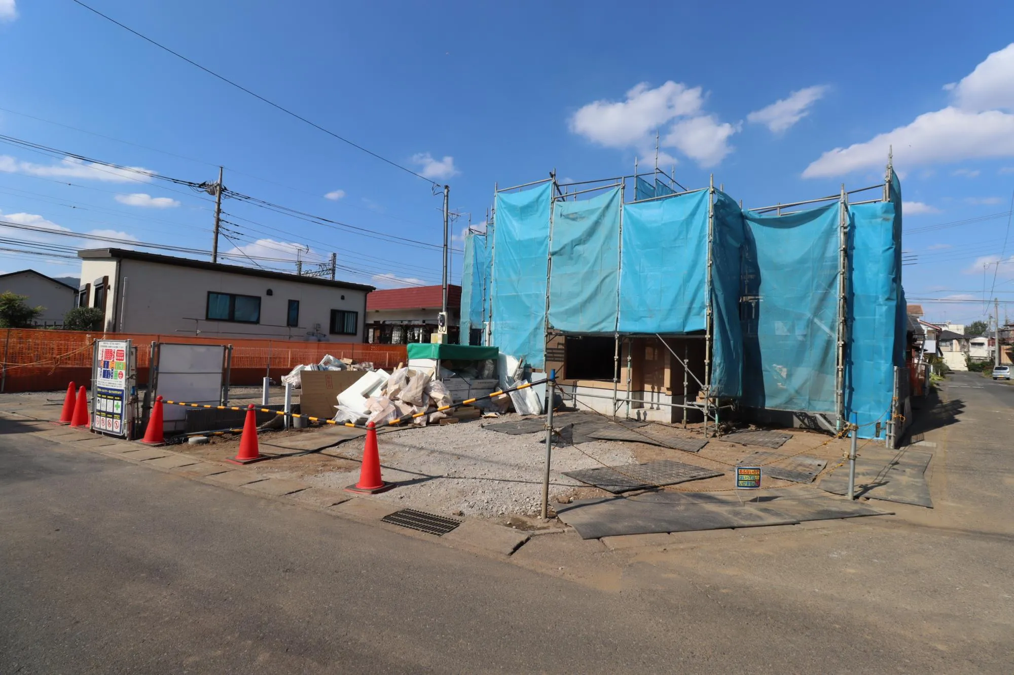 外観(建築工事中)