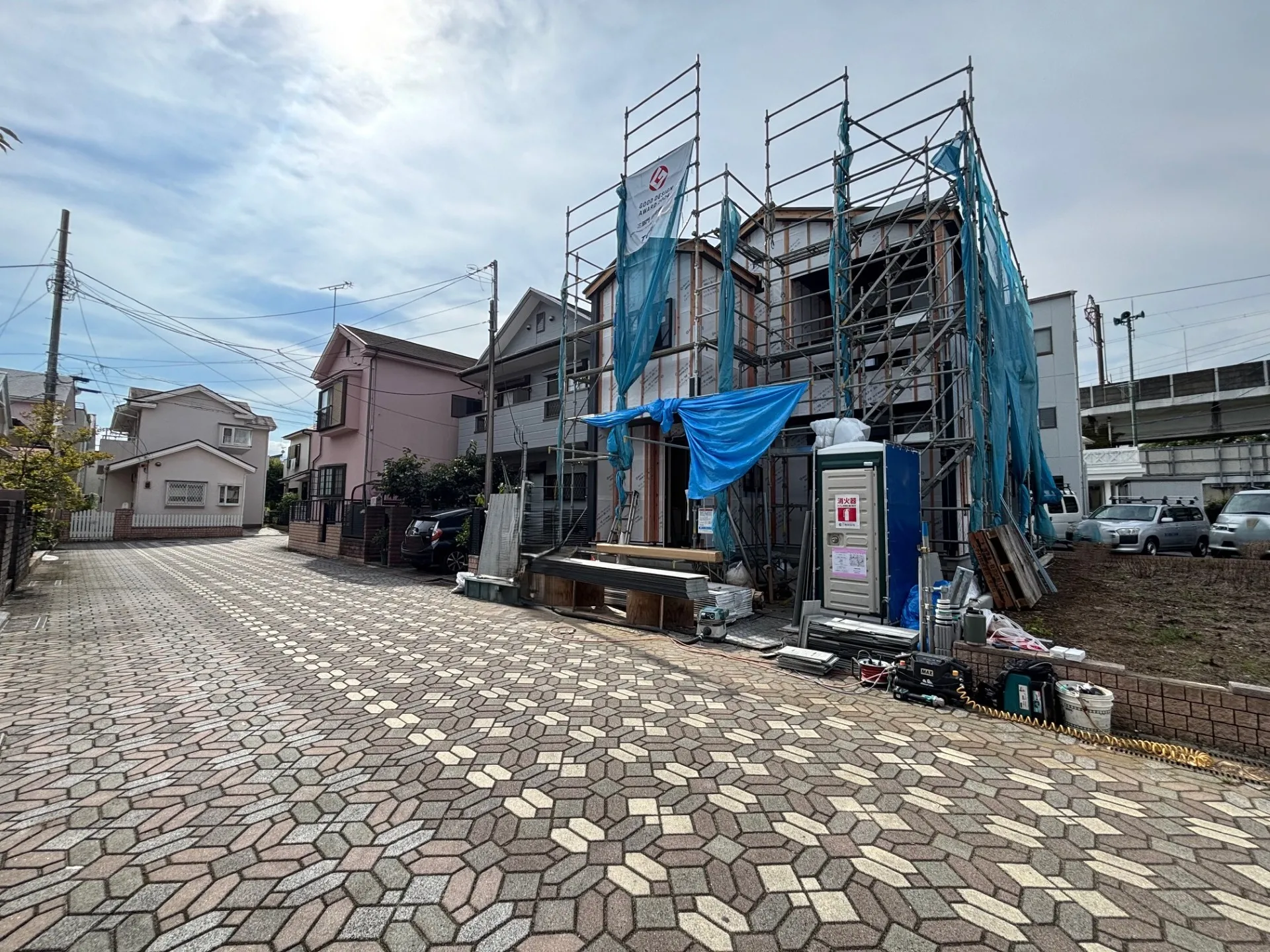 販売現地(9/19)
上棟しました!11月中旬頃完成予定です!