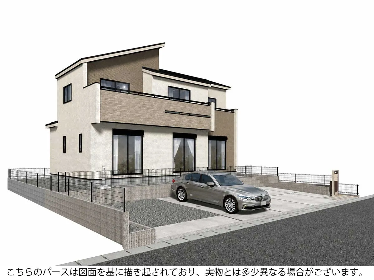 外観完成予想パース