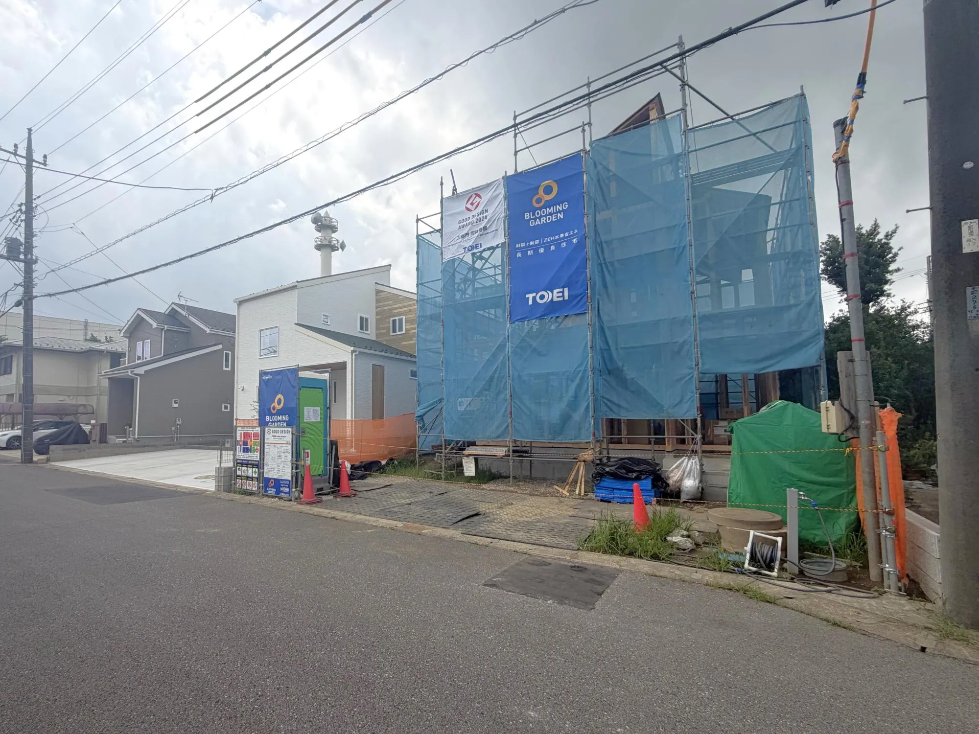 上棟しました