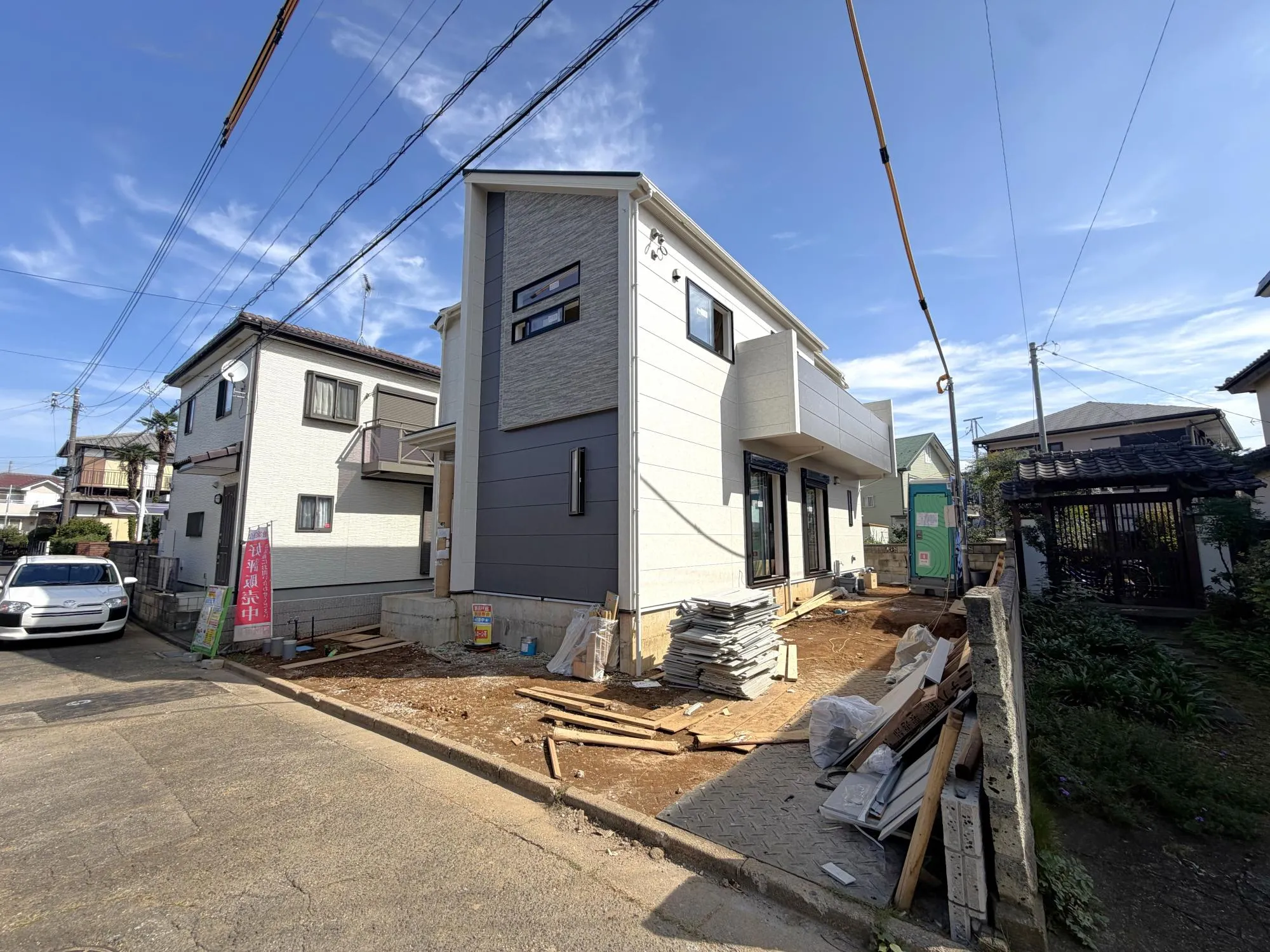 足場外れました