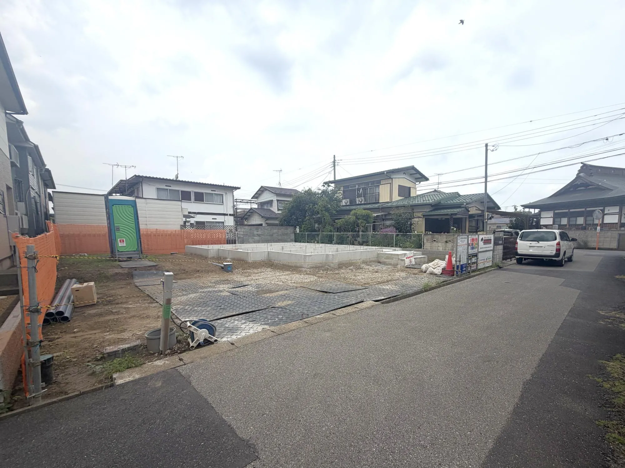 基礎工事完了