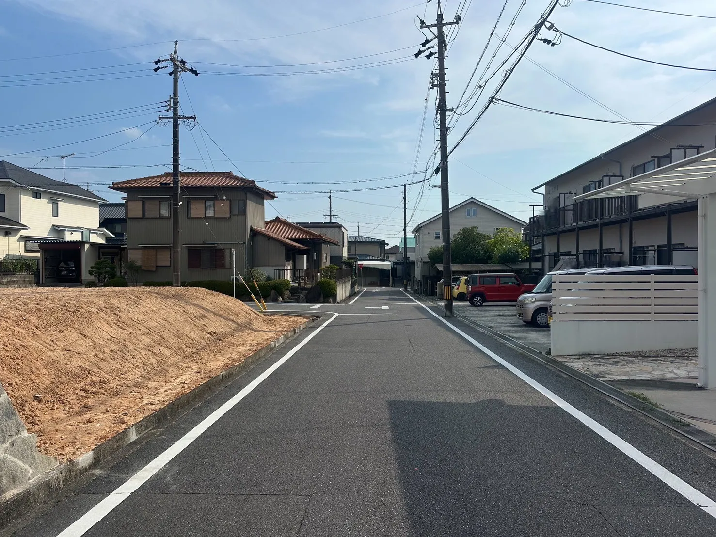 前面道路