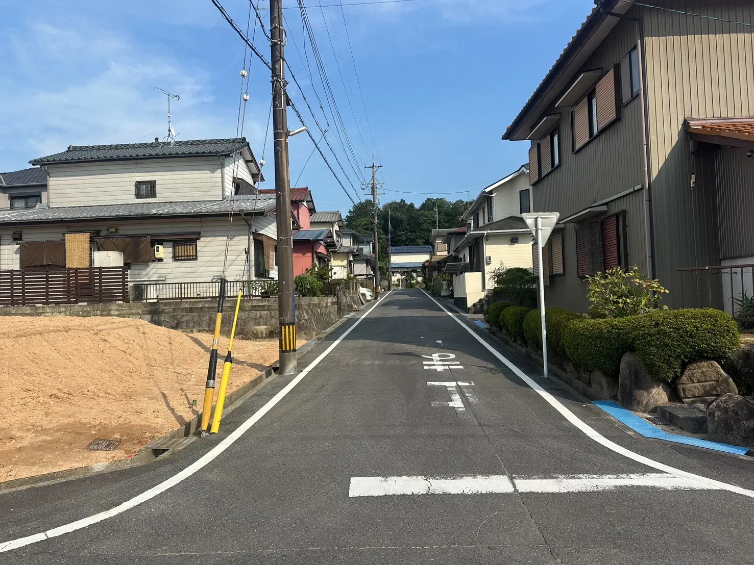 前面道路