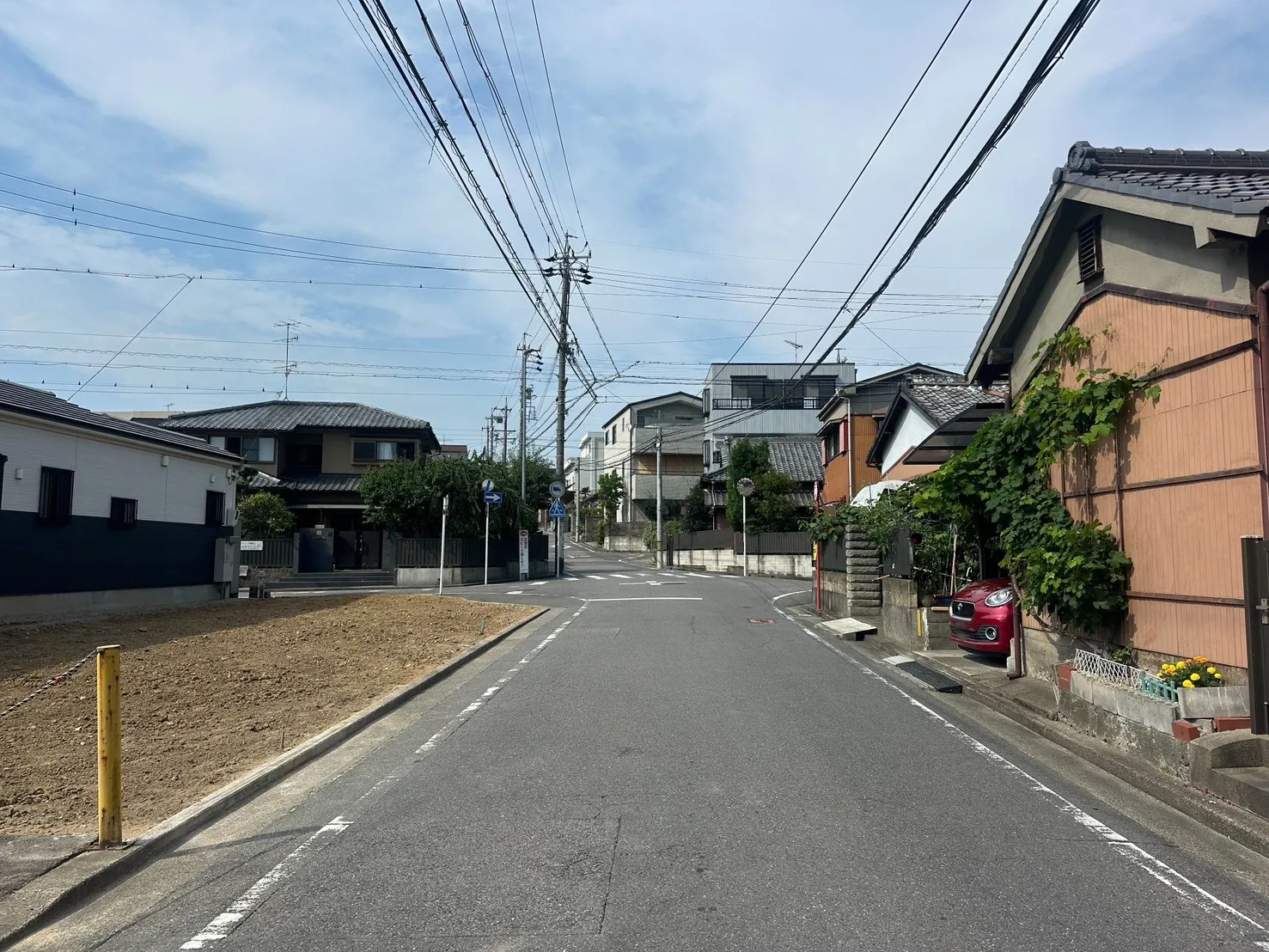 前面道路