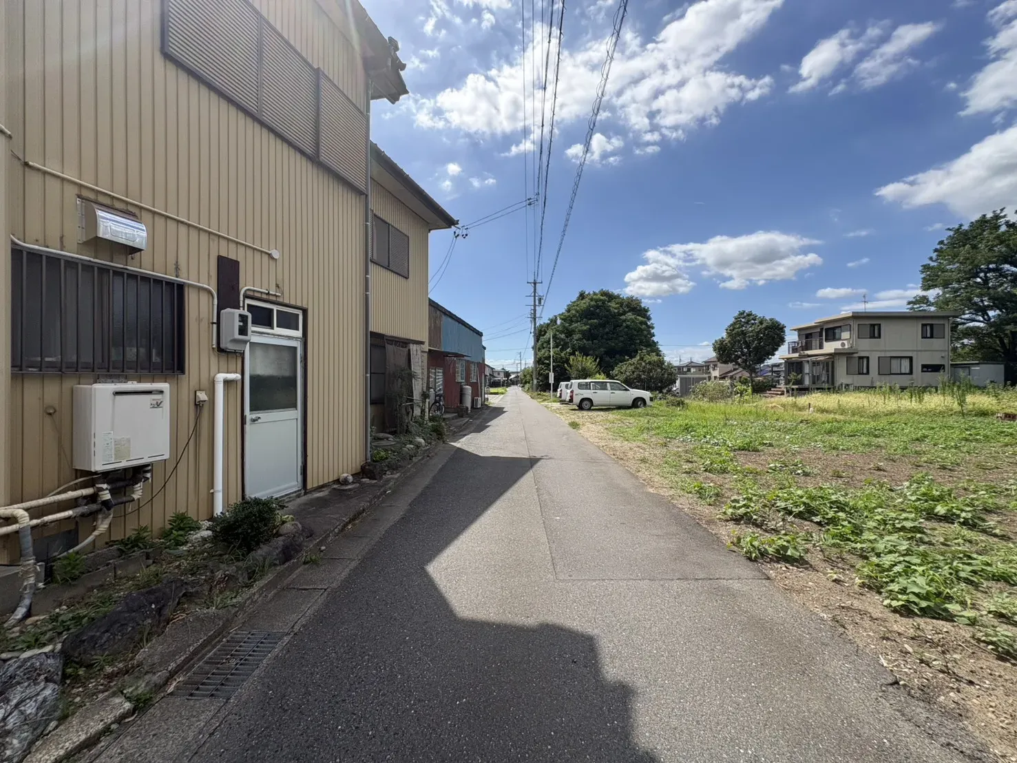 前面道路