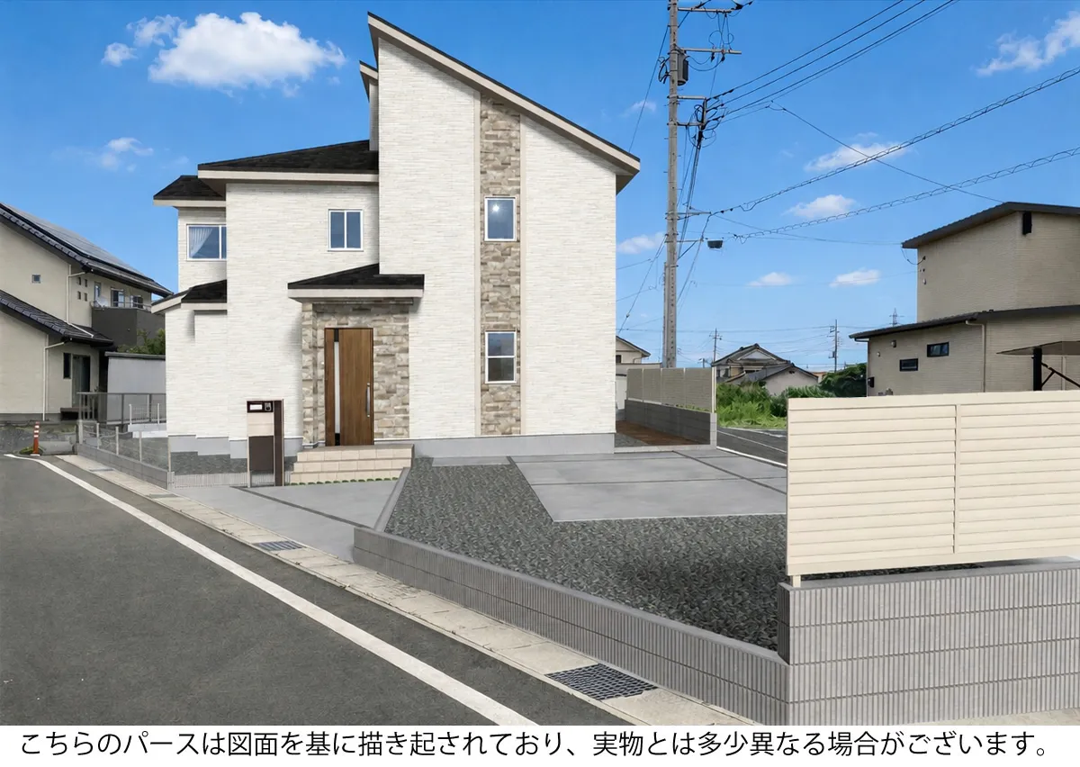 【完成予想図】1号棟
