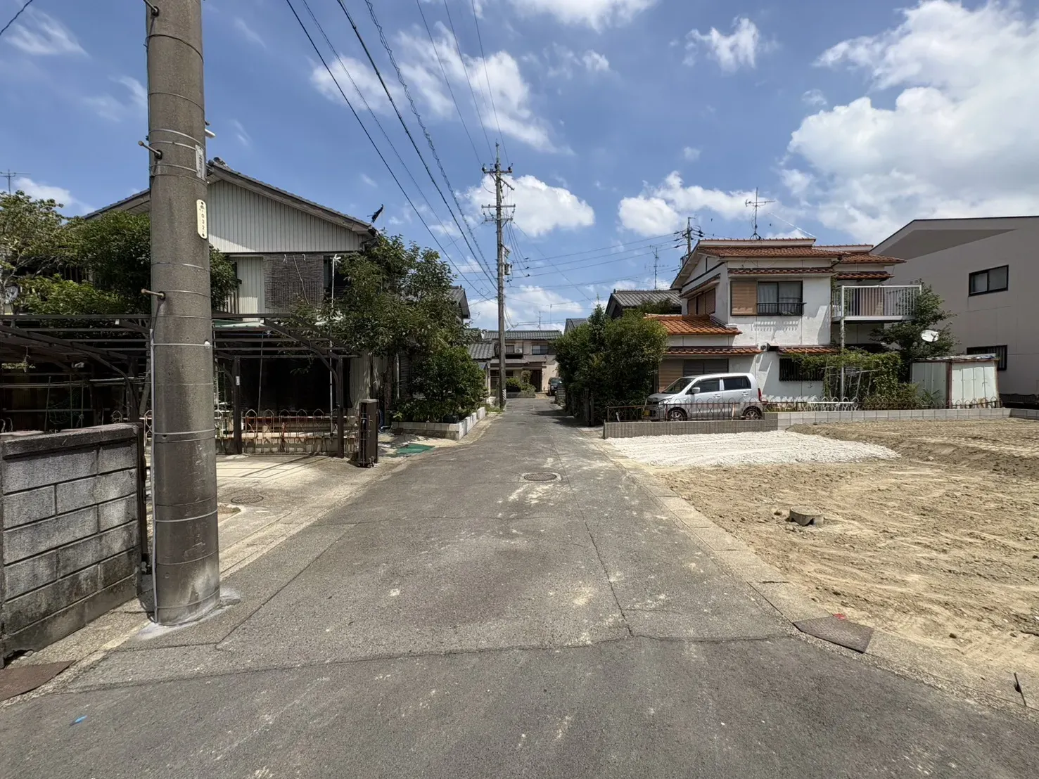 前面道路