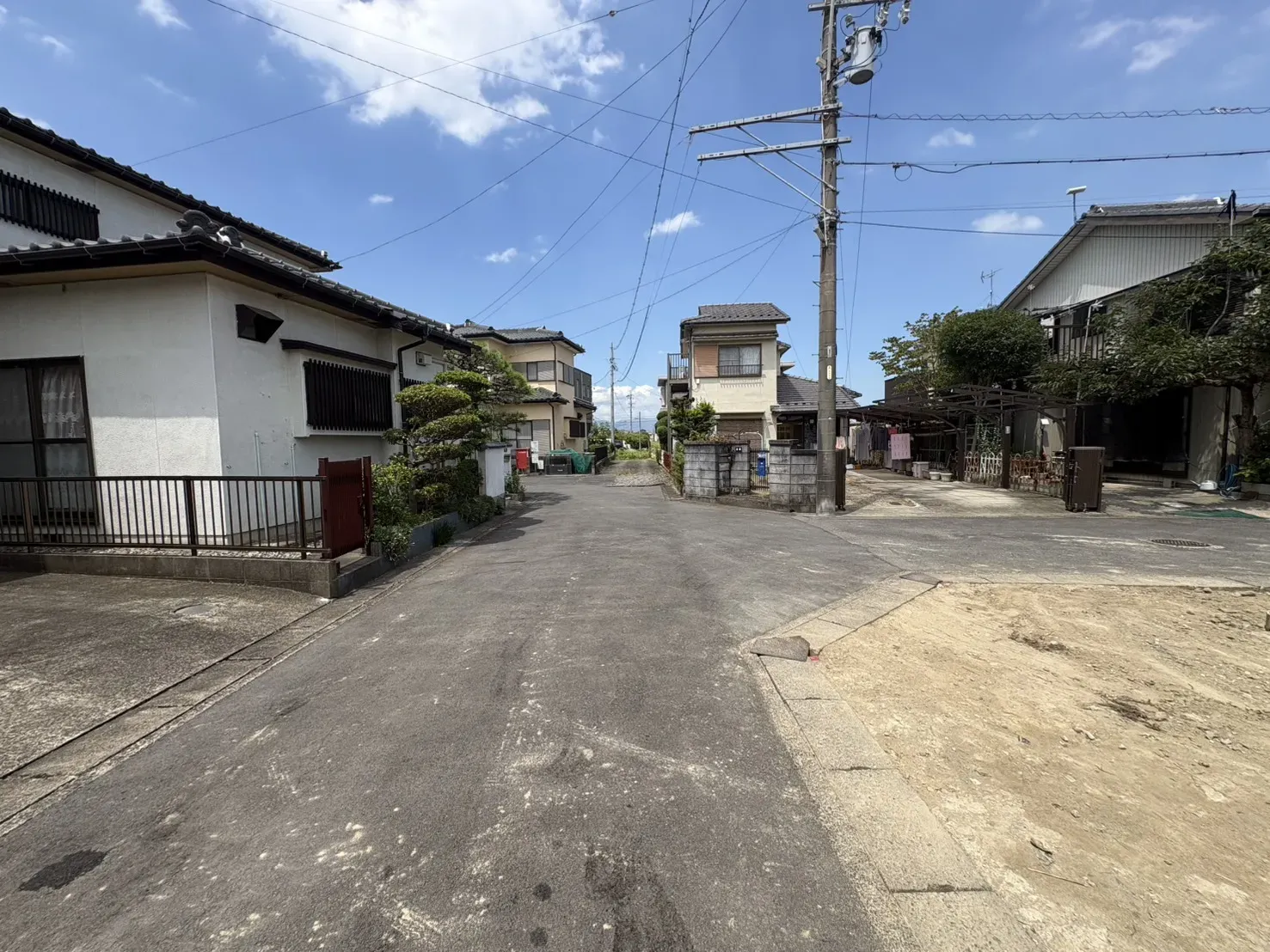 前面道路