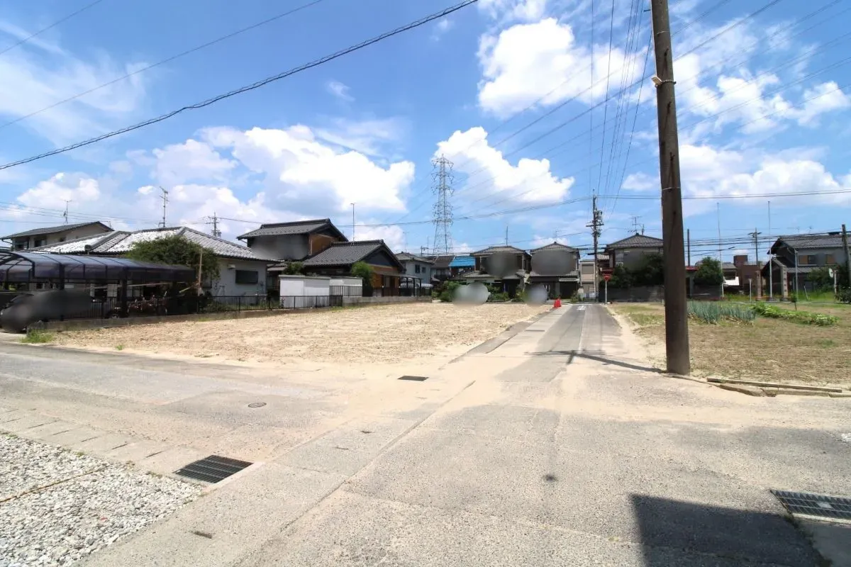 7月17日撮影 東側道路(南→北)