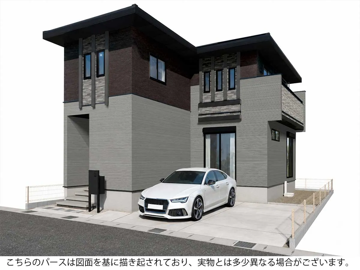 外観完成予想パース