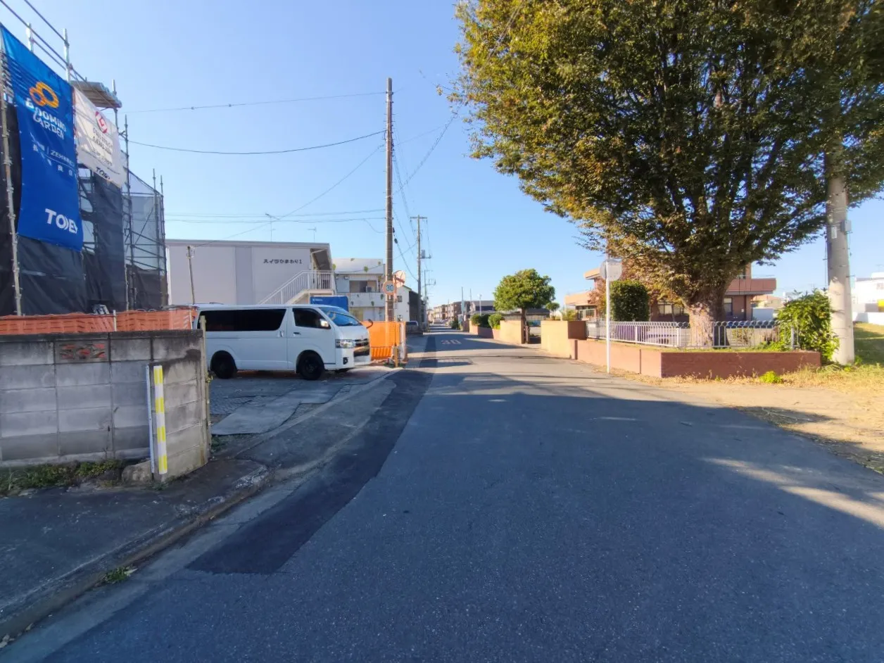 【1号棟】前面道路約5.9m公道