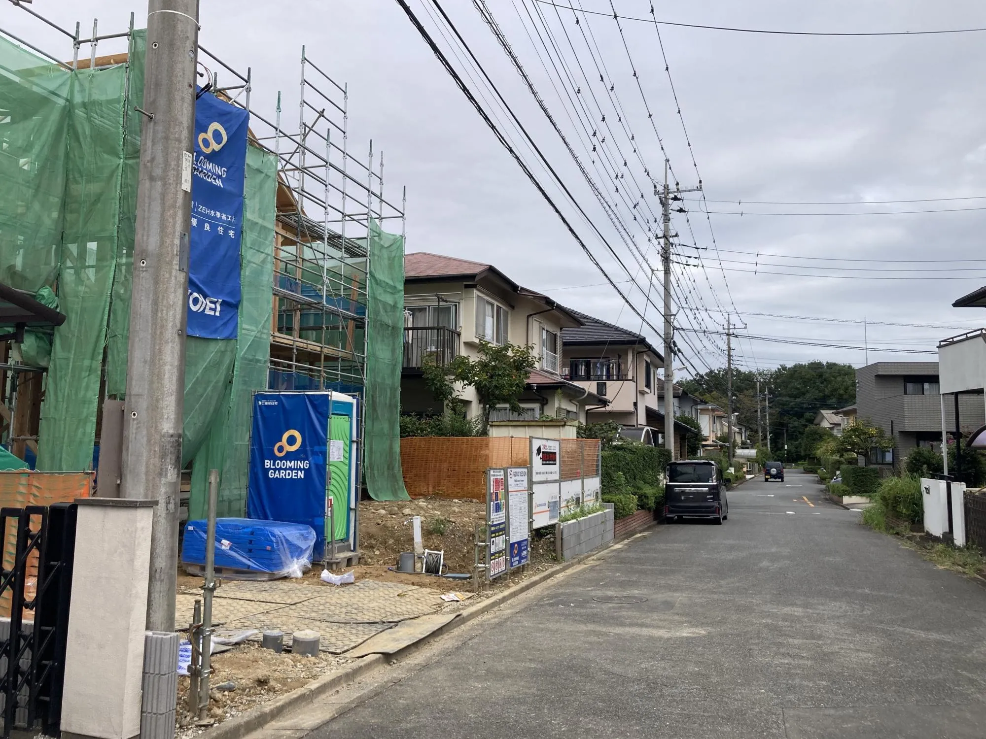 上棟写真　9月撮影