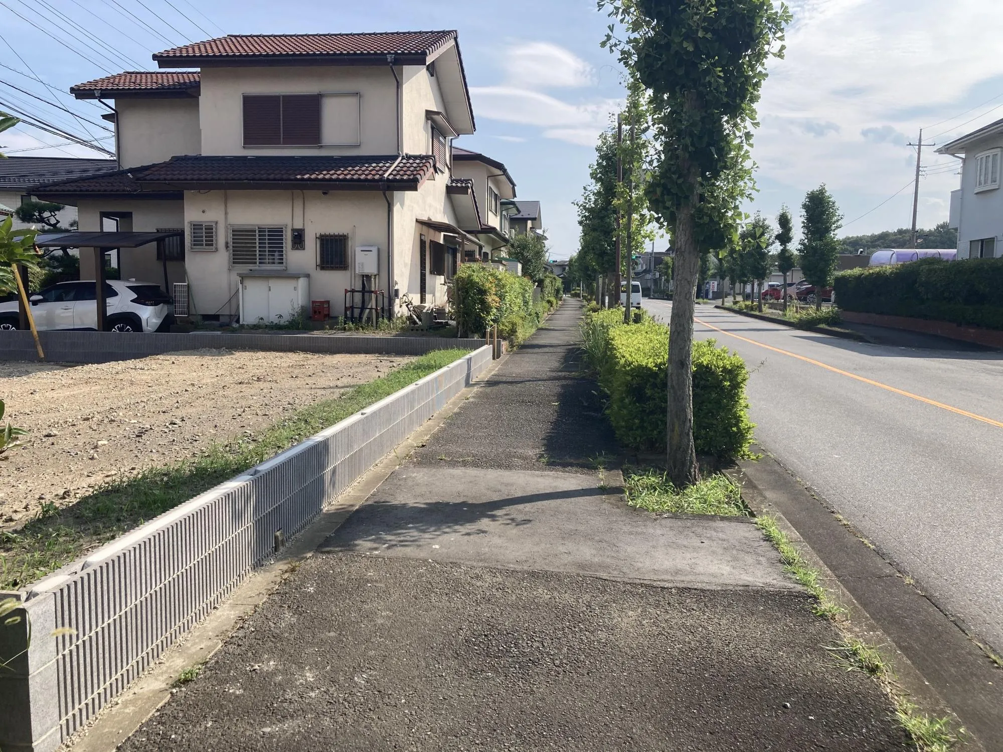 前面道路　約12.4m公道(歩道含む)