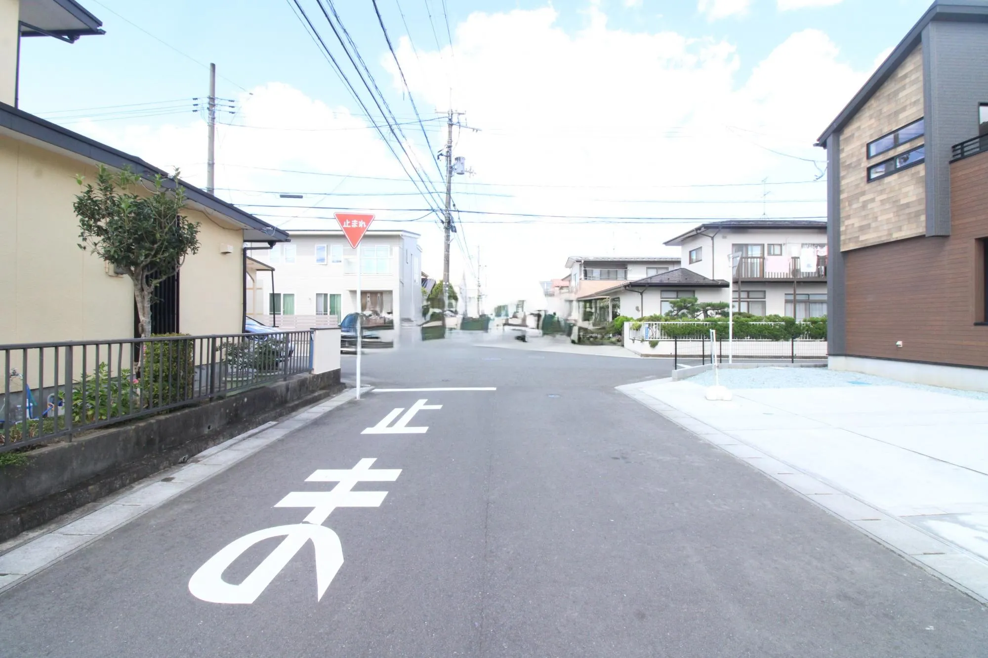 前面道路