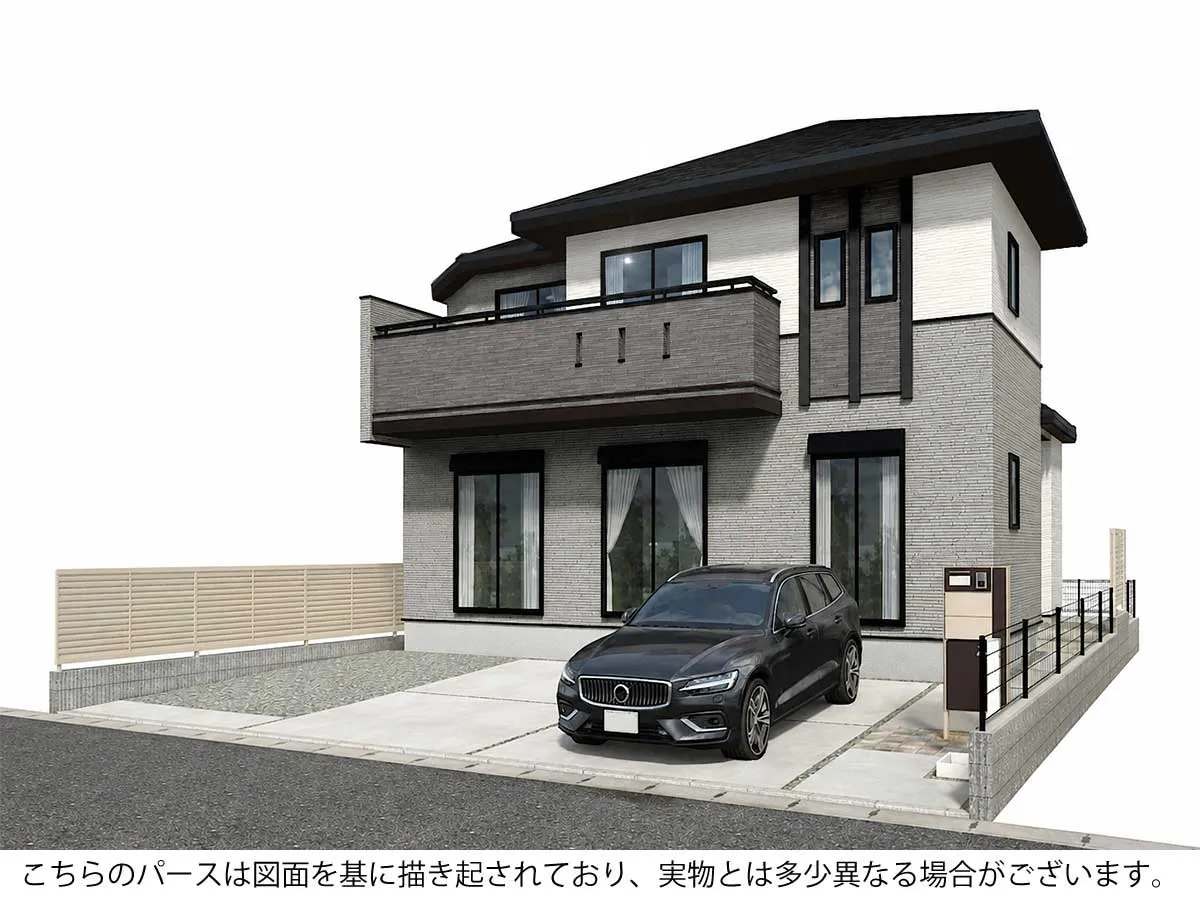 外観完成予想パース